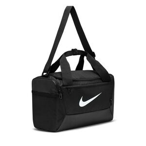 Nike Black and White Duffel Bag